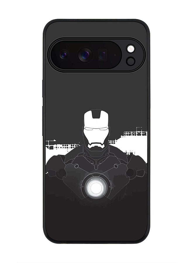 For Google Pixel 10 Pro XL Case,Slim fit Camera Protection, Shockproof Thin Phone cover  - Iron Man Beam